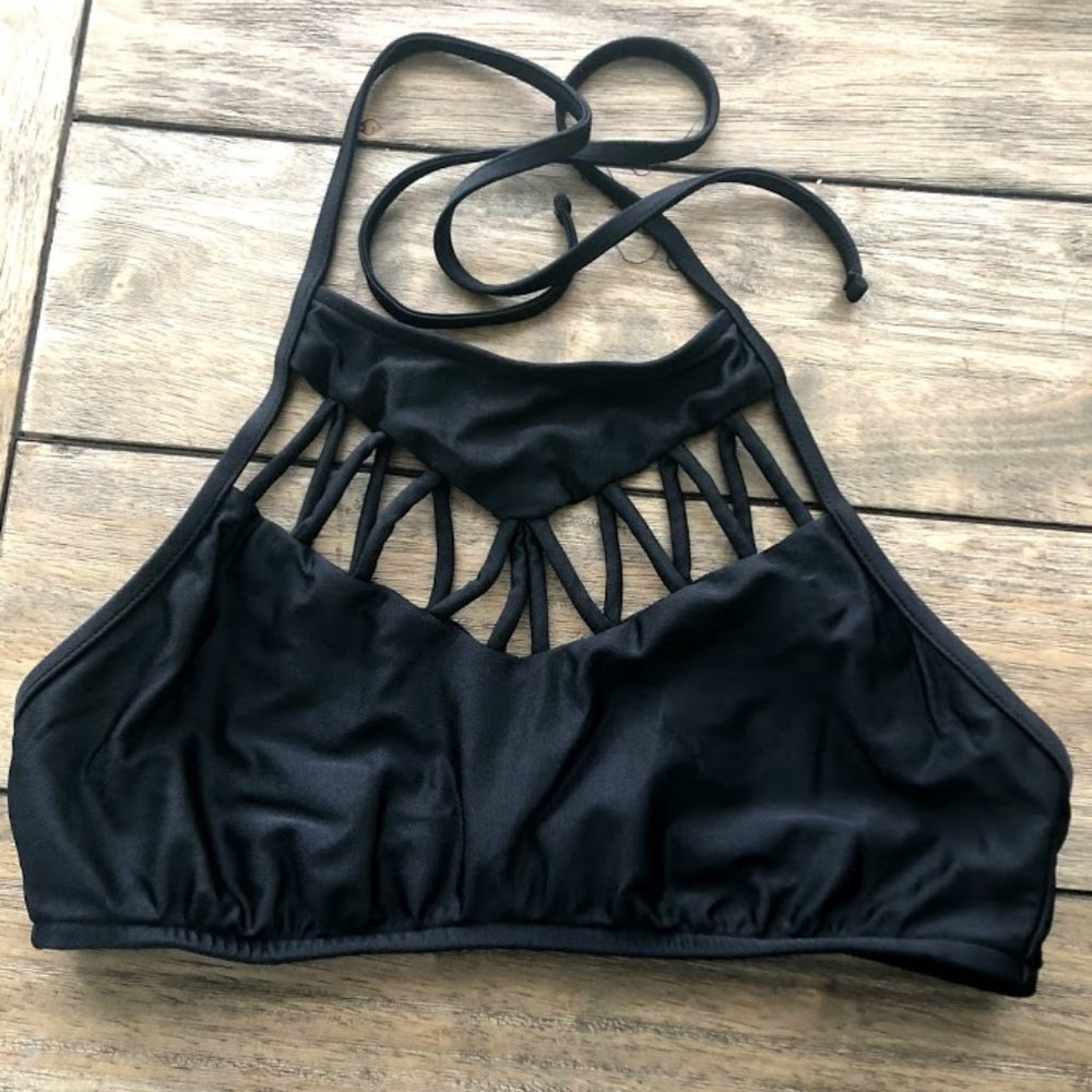 Target Black Bikini Top Size S